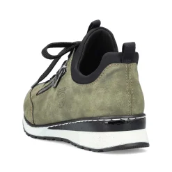 Rieker Women'S Slippers Khaki Green