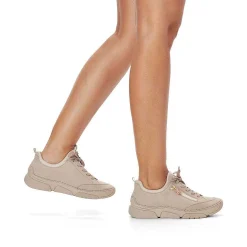 Rieker Women'S Slippers Light Beige