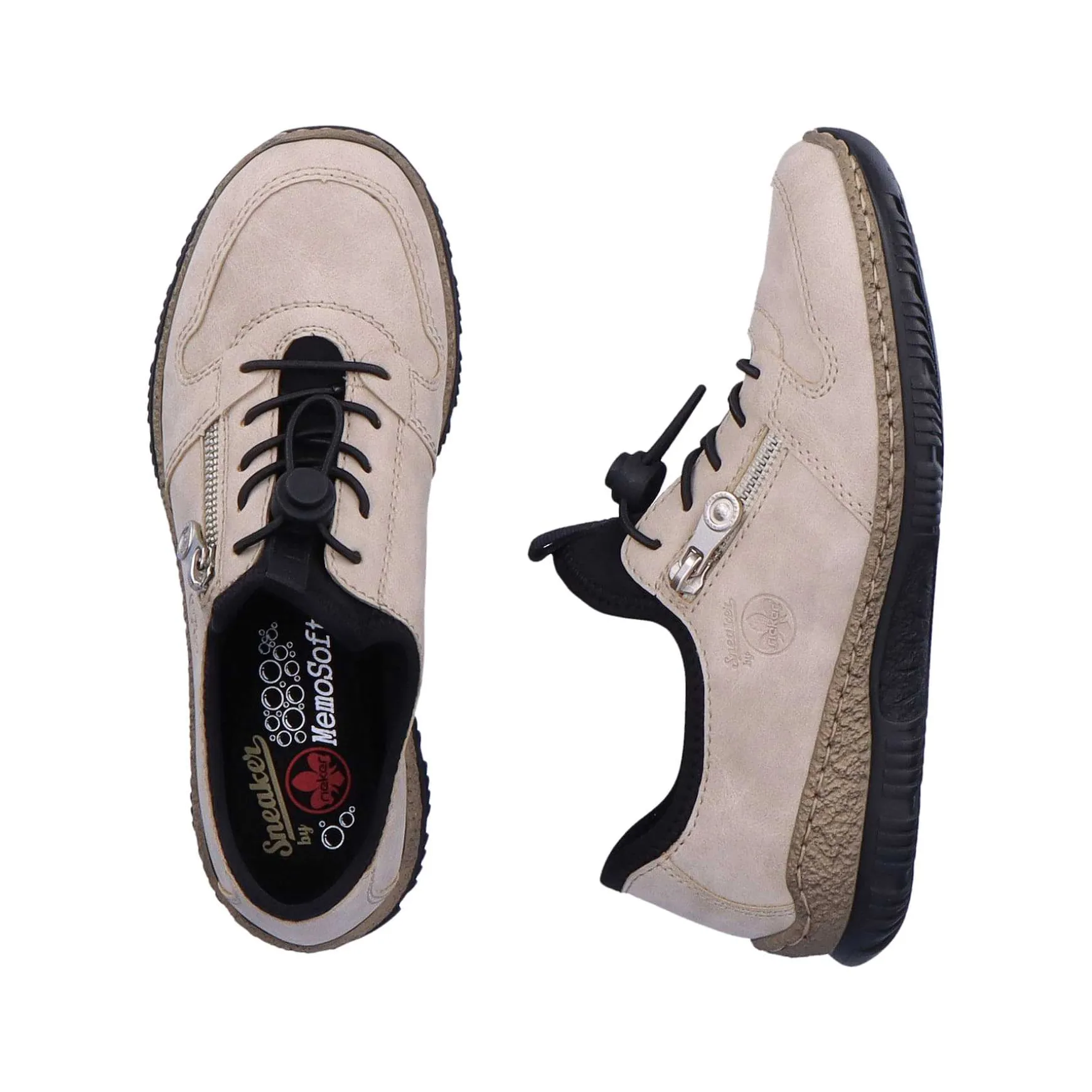 Rieker Women'S Slippers Light Beige