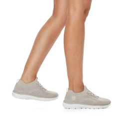 Rieker Women'S Slippers Light Beige