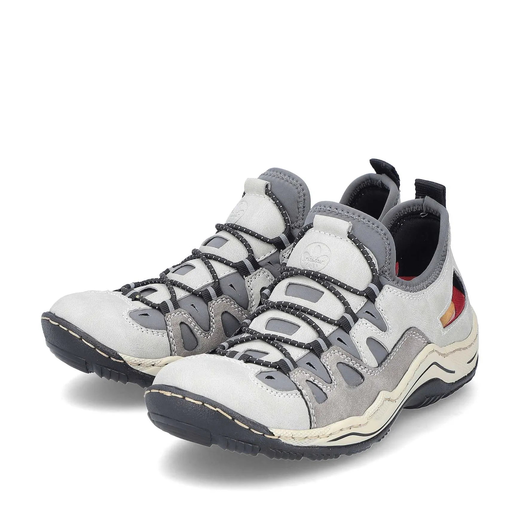 Rieker Women'S Slippers Light Grey