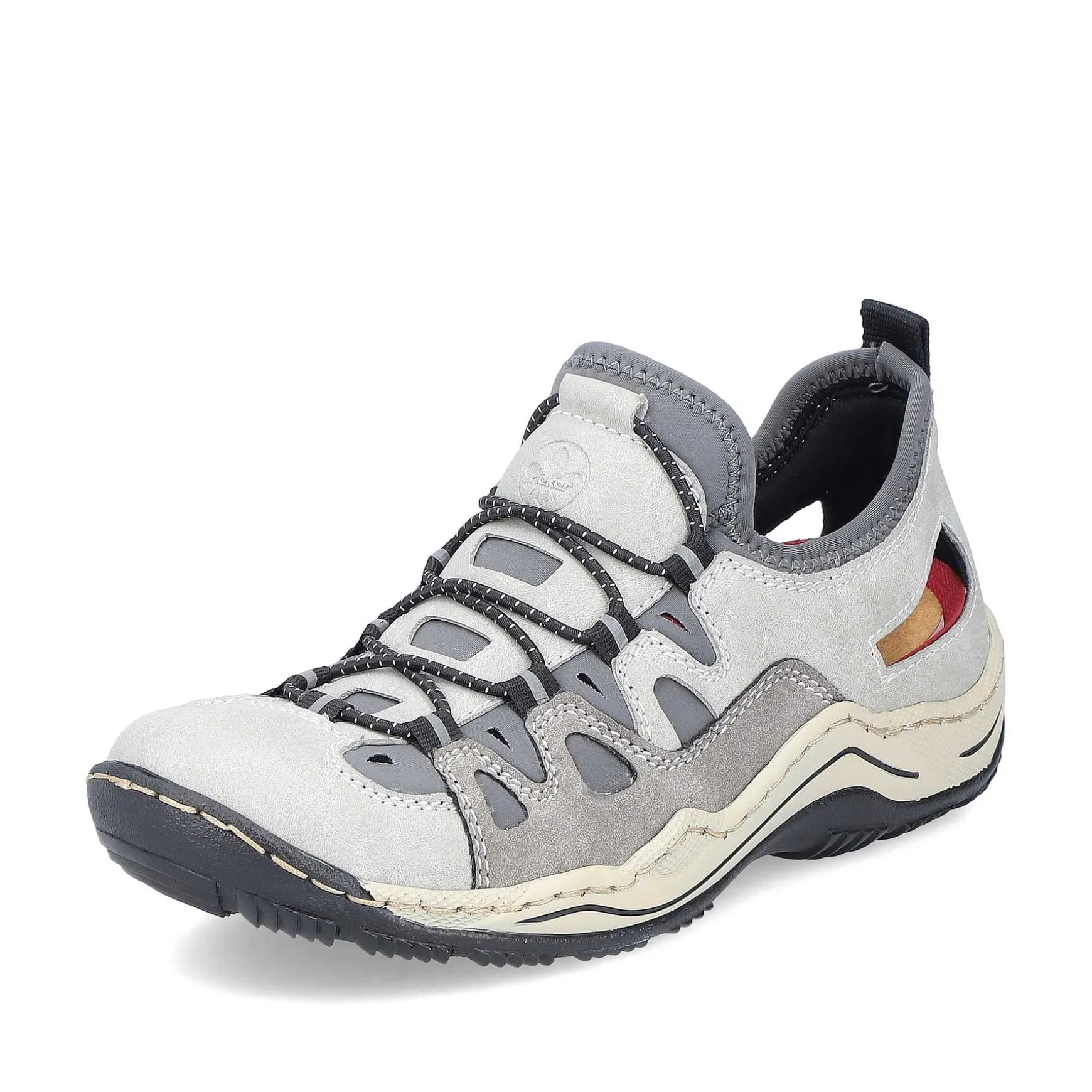 Rieker Women'S Slippers Light Grey