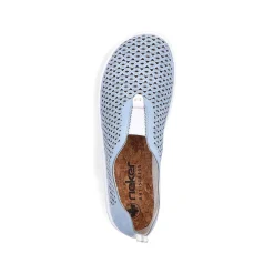 Rieker Women'S Slippers Light Blue