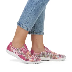 Rieker Women'S Slippers Magenta-Multi