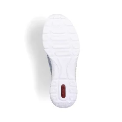 Rieker Women'S Slippers Metallic Blue