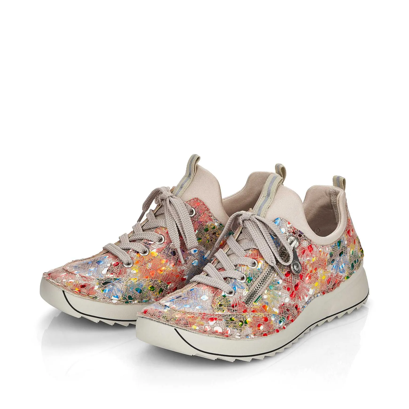 Rieker Women'S Slippers Multi-Beige