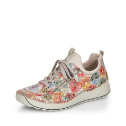 Rieker Women'S Slippers Multi-Beige