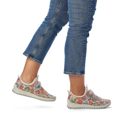 Rieker Women'S Slippers Multi-Beige