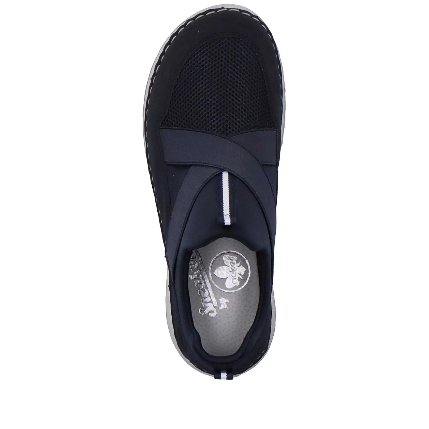 Rieker Women'S Slippers Navy Blue