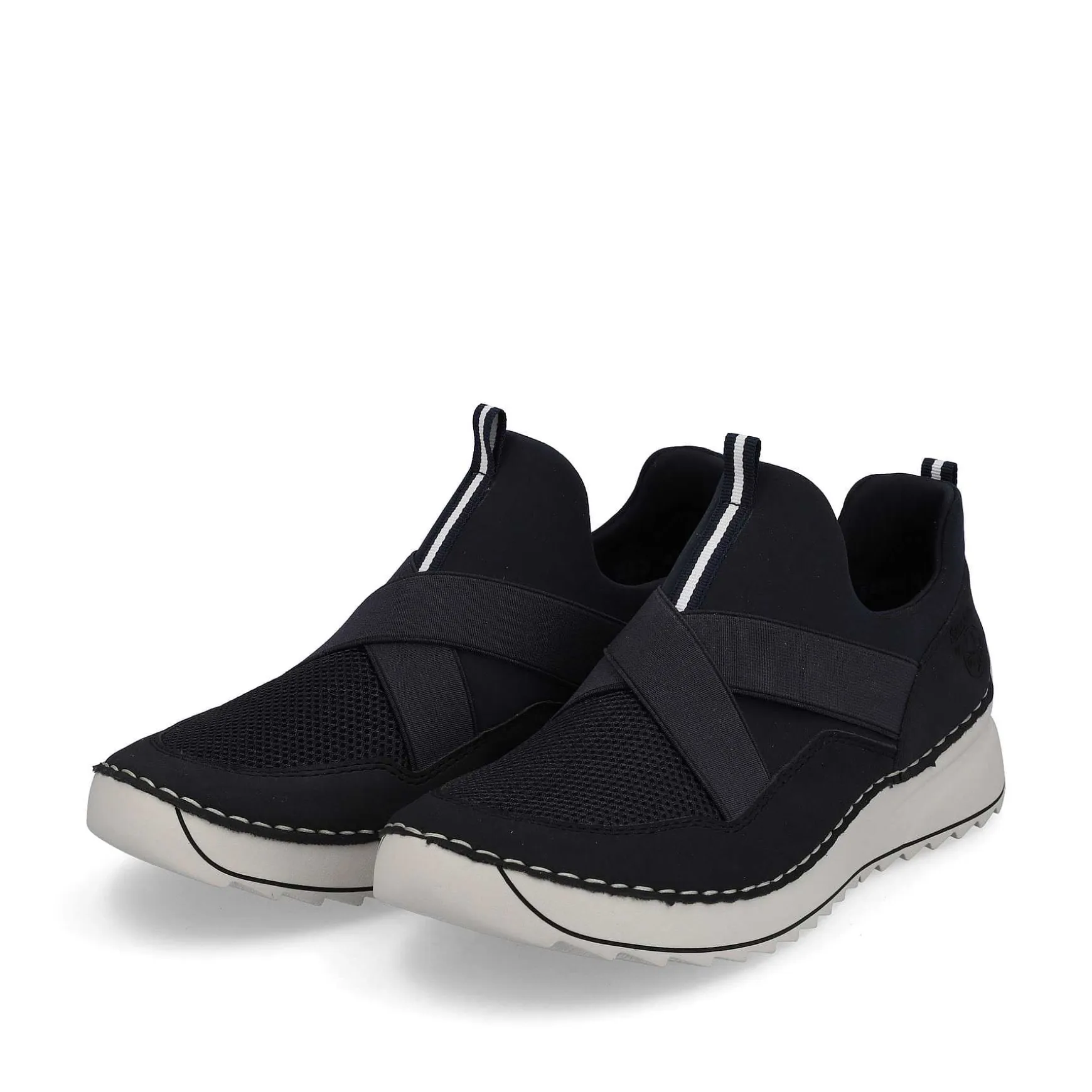 Rieker Women'S Slippers Navy Blue