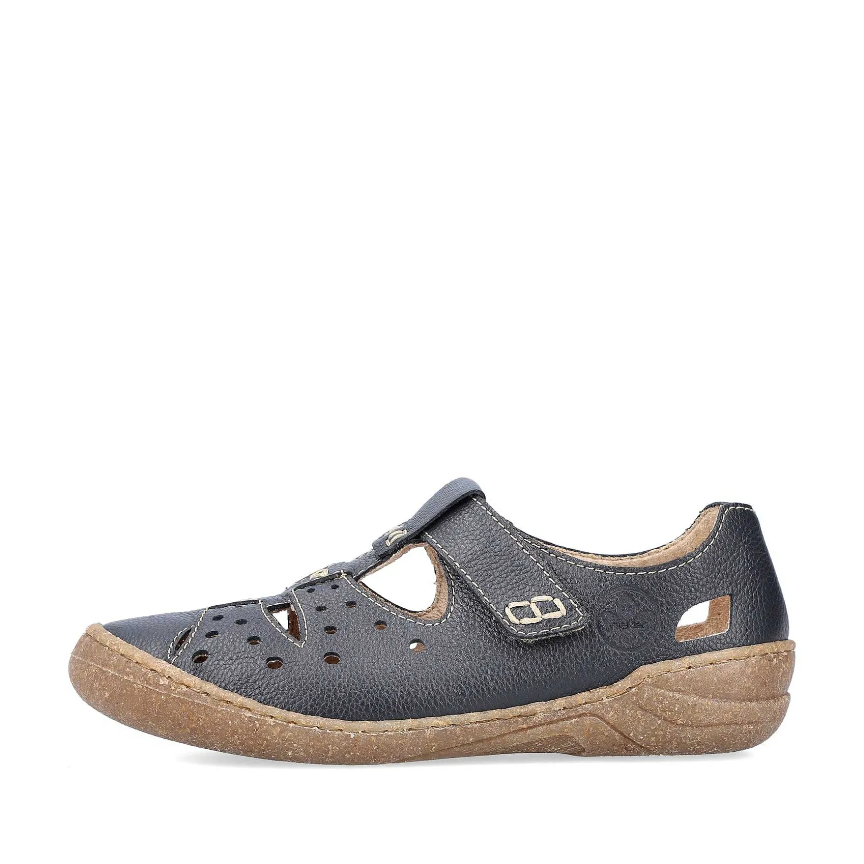 Rieker Women'S Slippers Navy Blue