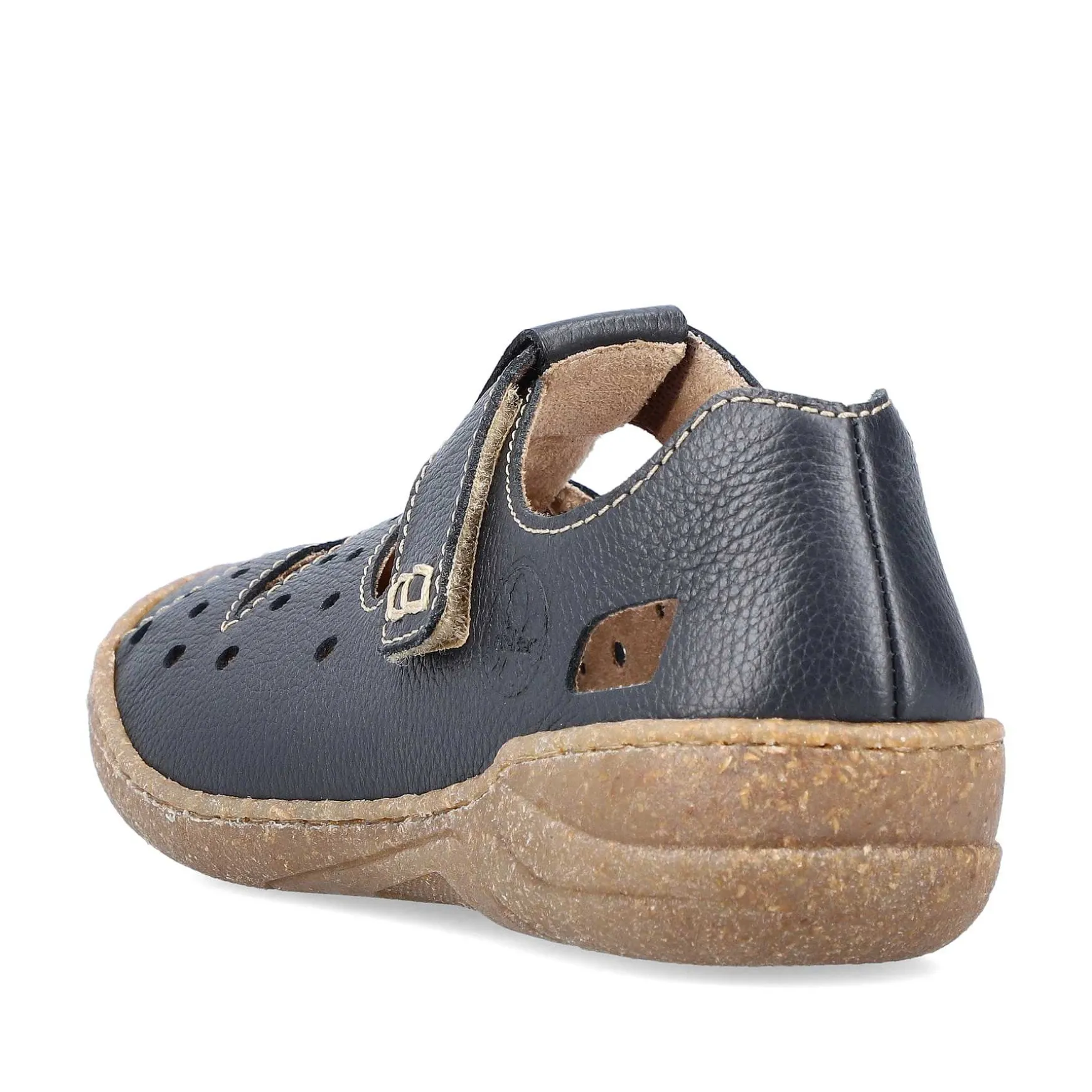 Rieker Women'S Slippers Navy Blue