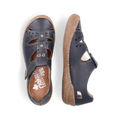 Rieker Women'S Slippers Navy Blue