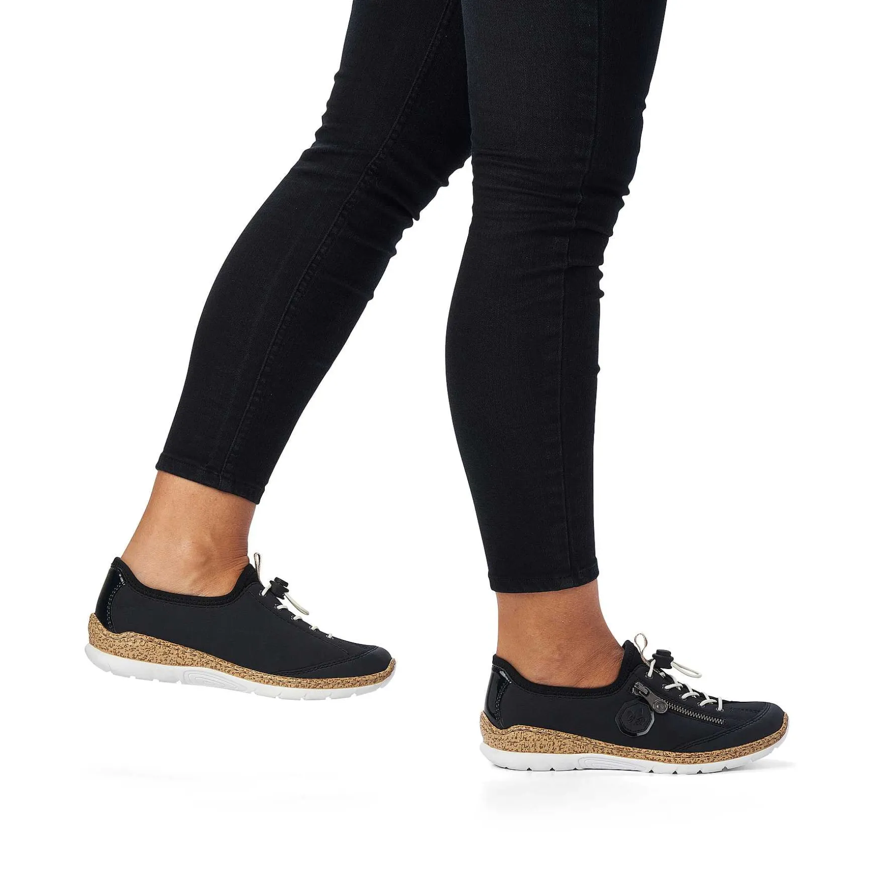 Rieker Women'S Slippers Navy Blue