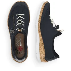 Rieker Women'S Slippers Navy Blue