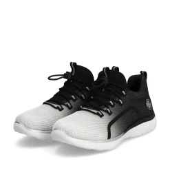 Rieker Women'S Slippers Night Black-Swan White