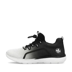 Rieker Women'S Slippers Night Black-Swan White