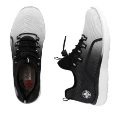 Rieker Women'S Slippers Night Black-Swan White