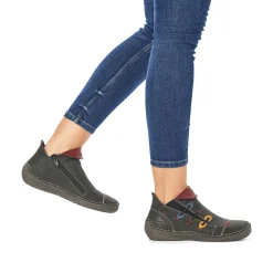 Rieker Women'S Slippers Olive Green