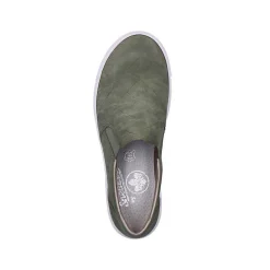 Rieker Women'S Slippers Olive Green