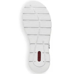 Rieker Women'S Slippers Pure White-Ocean Blue