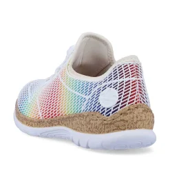 Rieker Women'S Slippers Rainbow Colors