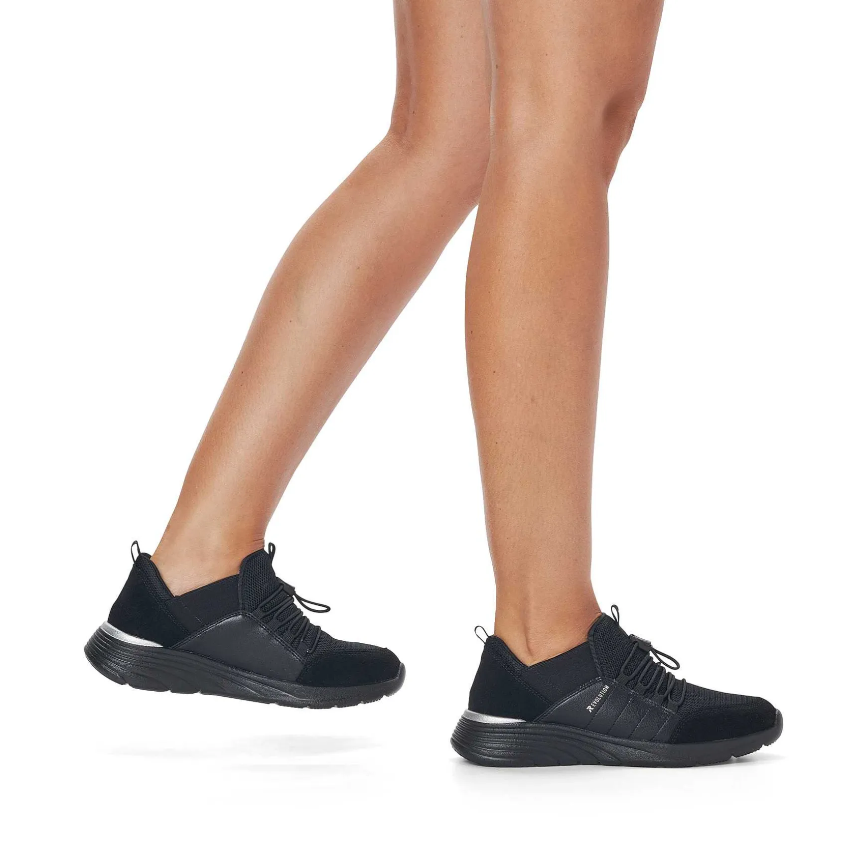 Rieker Women'S Slippers Shadow Black