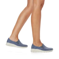 Rieker Women'S Slippers Slate Blue