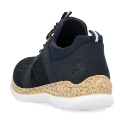 Rieker Women'S Slippers Steel Blue