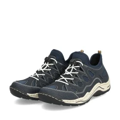 Rieker Women'S Slippers Steel Blue