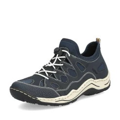 Rieker Women'S Slippers Steel Blue