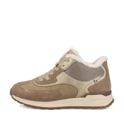 Rieker Women'S Sneaker High Champagne Beige