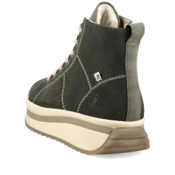 Rieker Women'S Sneaker High Khaki