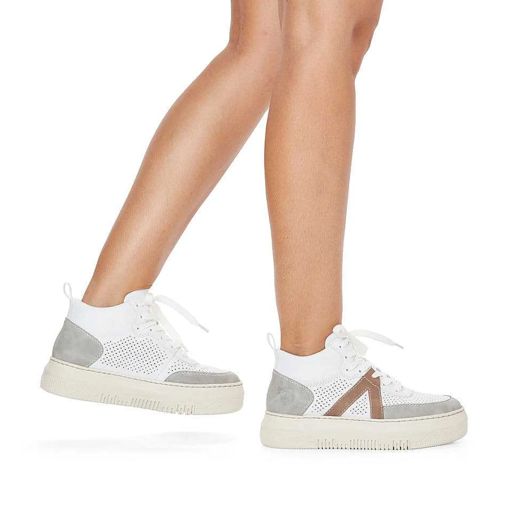 Rieker Women'S Sneaker High Edelweis