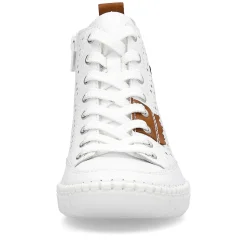 Rieker Women'S Sneaker High Brilliant White