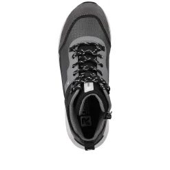 Rieker Women'S Sneaker High Stone-Grey Ocean-Blue