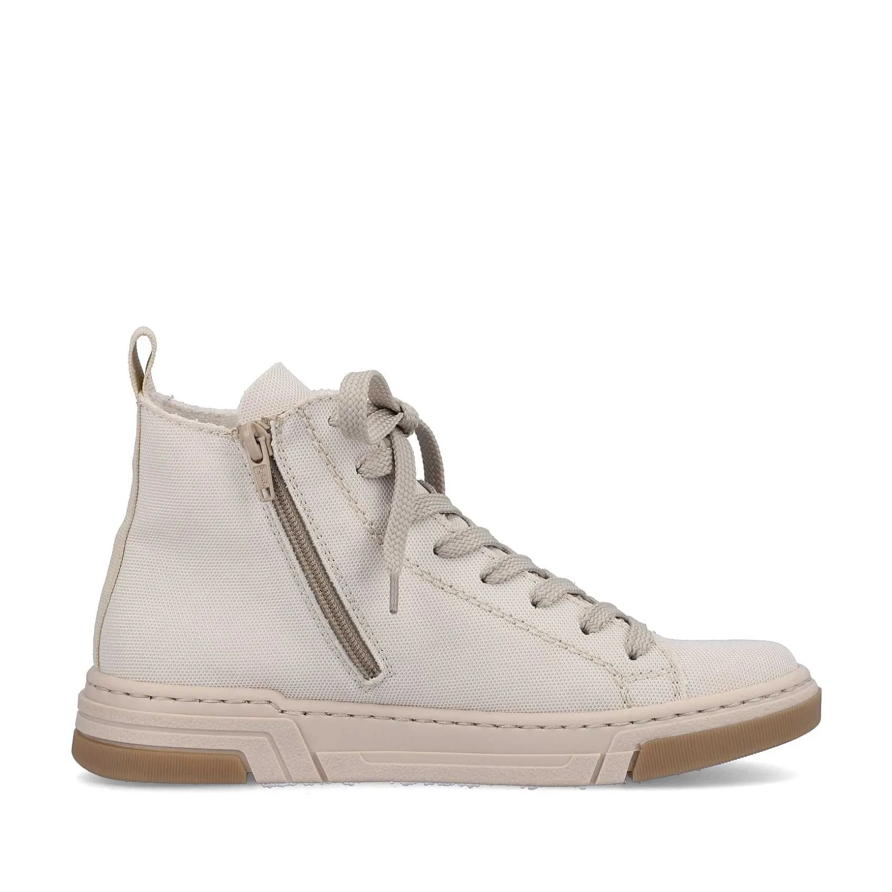 Rieker Women'S Sneaker High White Beige