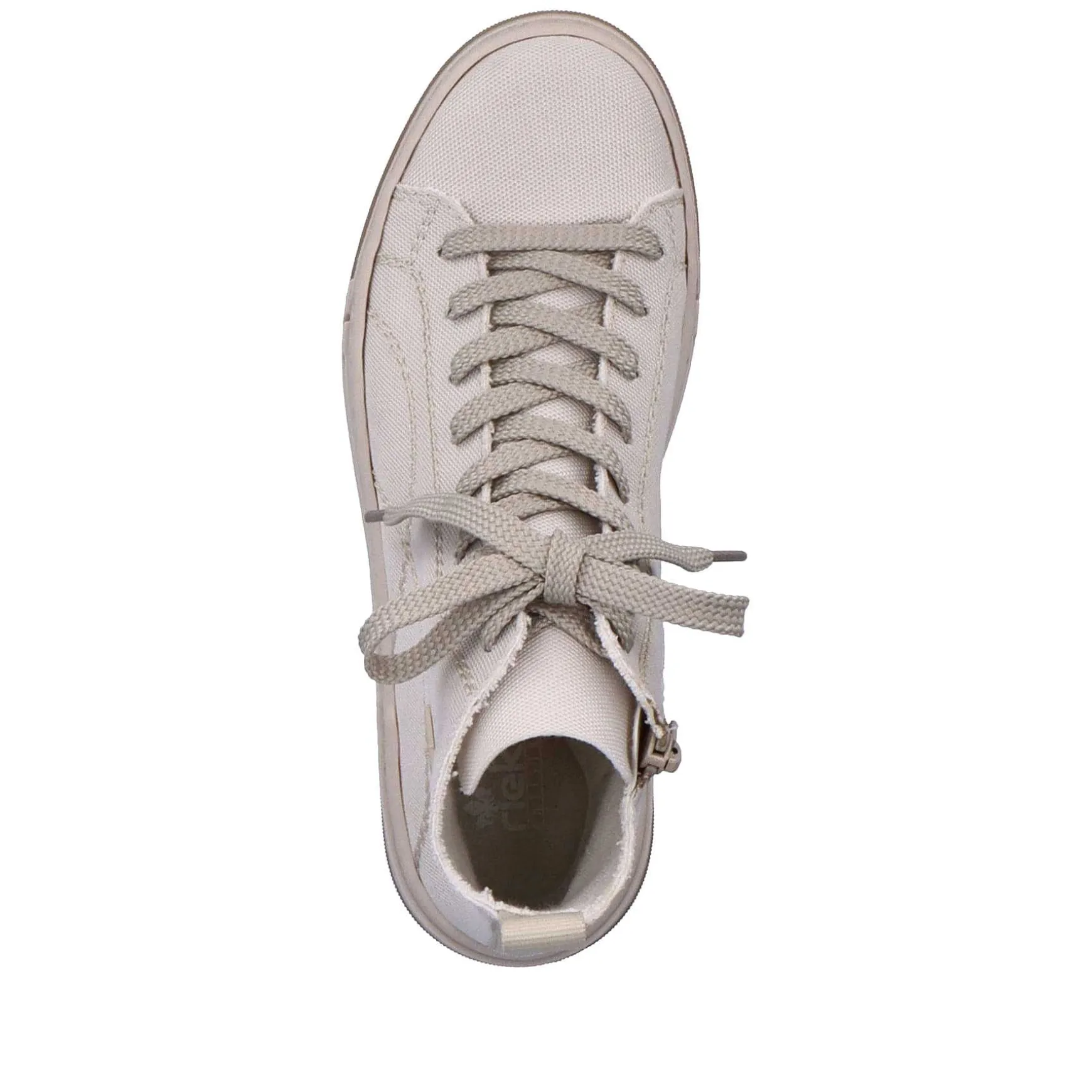 Rieker Women'S Sneaker High White Beige