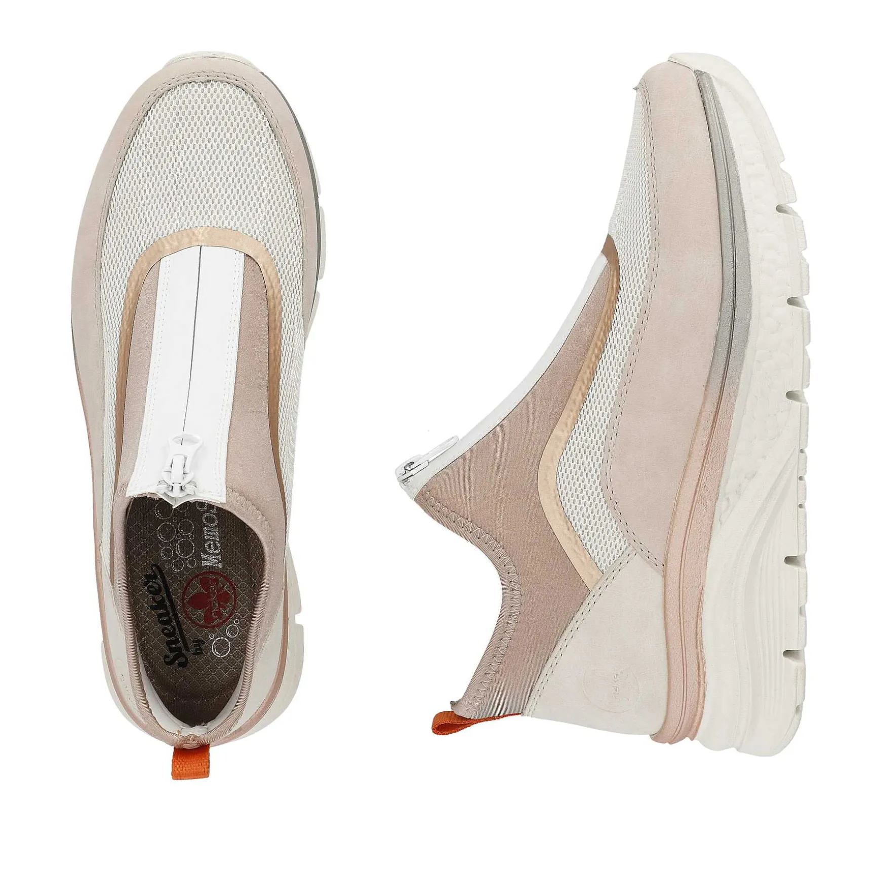 Rieker Women'S Sneaker High Soft Pink