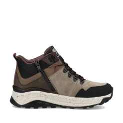 Rieker Women'S Sneaker High Chocolate Brown