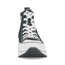 Rieker Women'S Sneaker High Deep Black