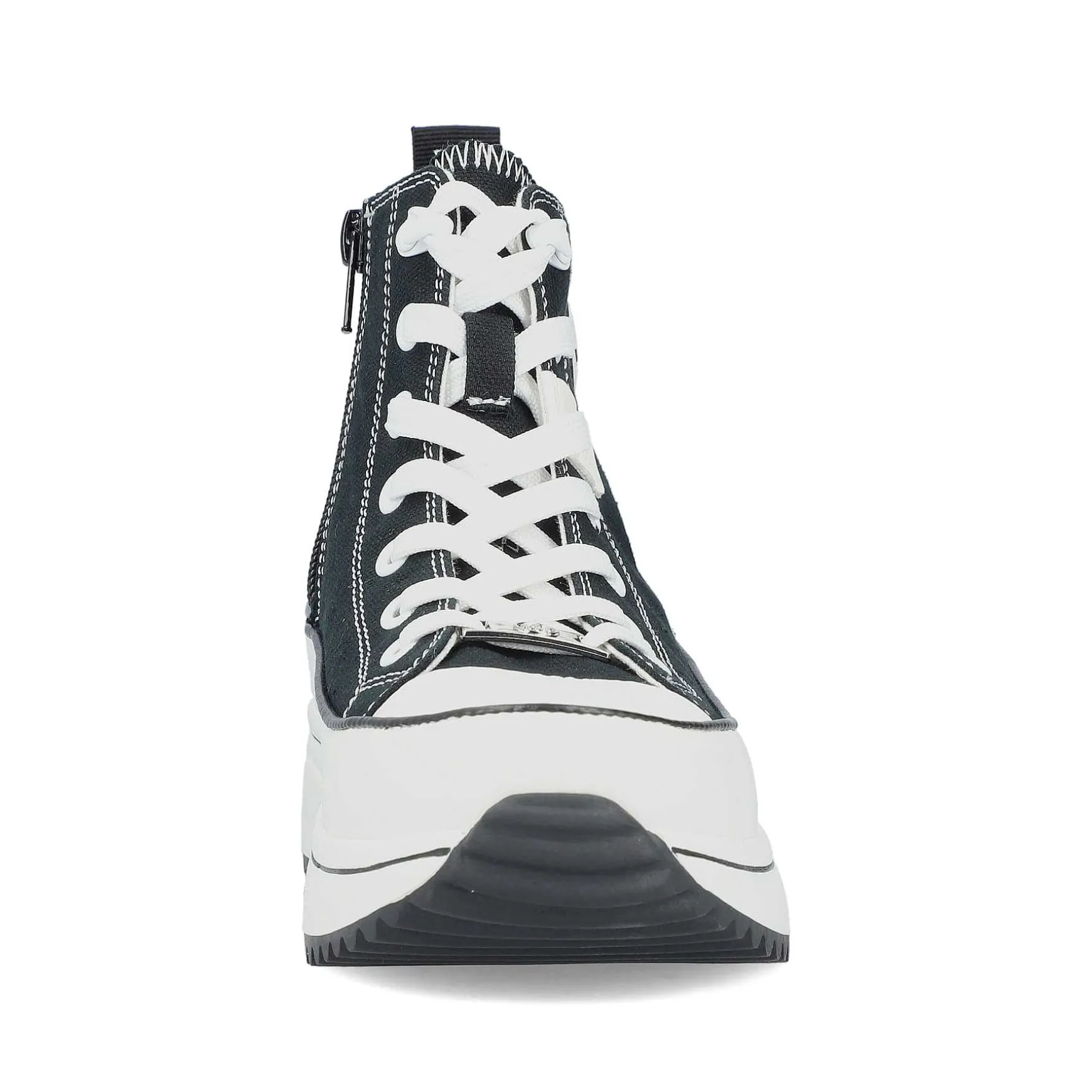 Rieker Women'S Sneaker High Deep Black