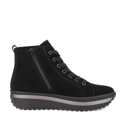 Rieker Women'S Sneaker High Deep Black