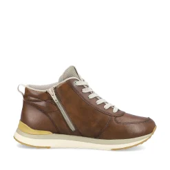 Rieker Women'S Sneaker High Wood Brown