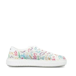 Rieker Women'S Sneaker Low Multi-Snow White