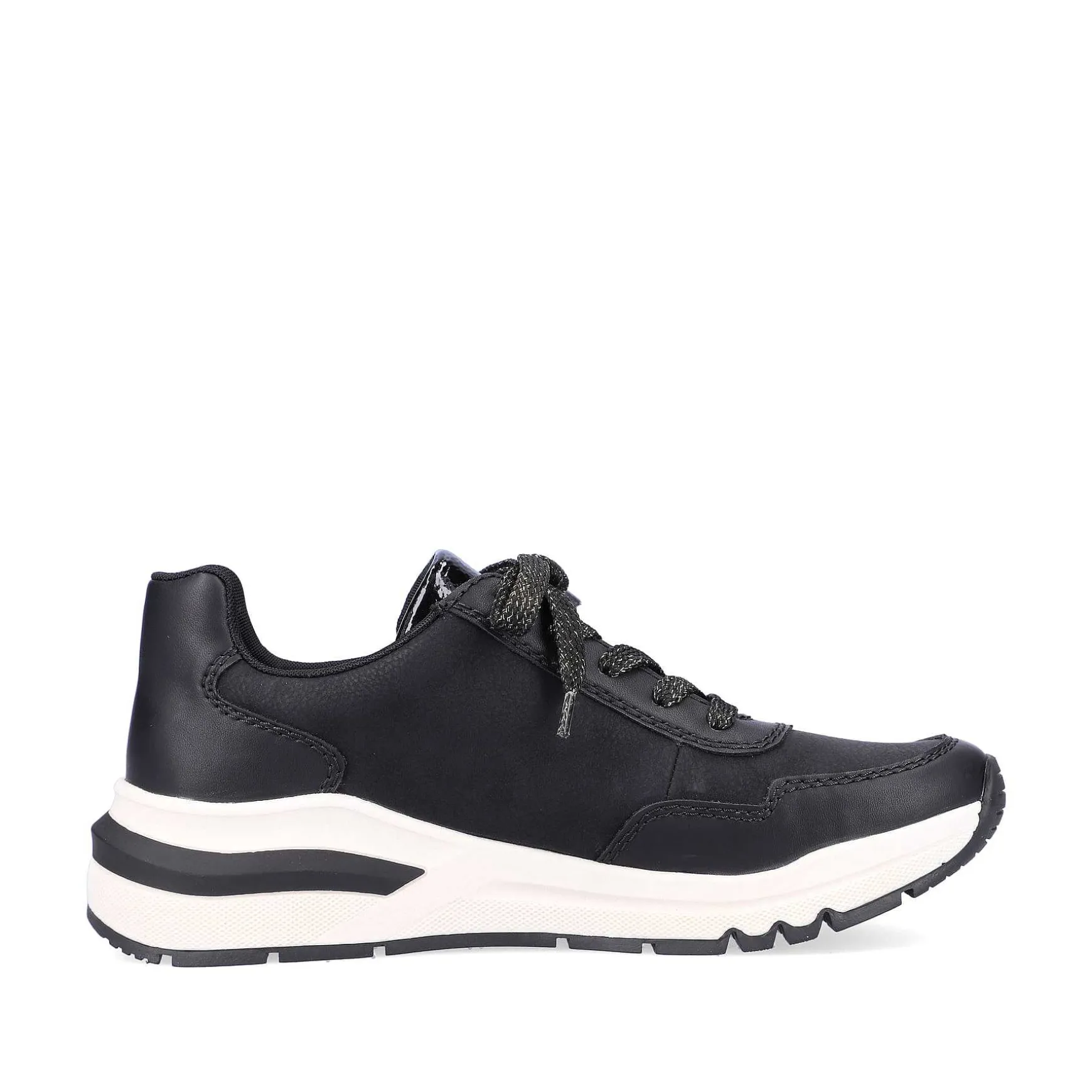 Rieker Women'S Sneaker Low Night Black