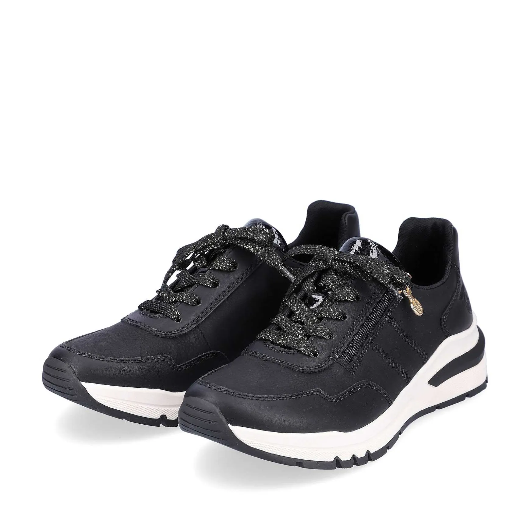 Rieker Women'S Sneaker Low Night Black