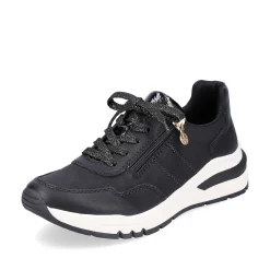 Rieker Women'S Sneaker Low Night Black