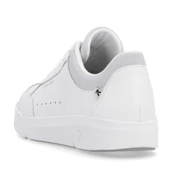 Rieker Women'S Sneaker Low Quartz-White Light-Grey