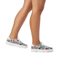 Rieker Women'S Sneaker Low Floral